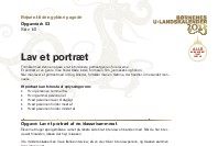 Opgaveark 3: Lav et portræt